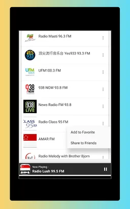 Radio Singapore, FM Radio + Radio Online Singapore screenshot 2