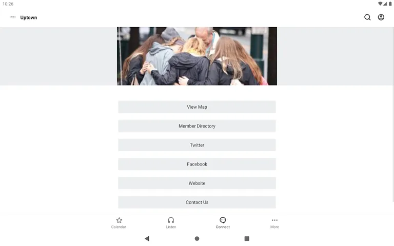 Uptown Church, PCA screenshot 2