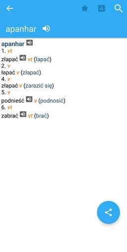 Collins Polish<>Portuguese Dictionary screenshot 5