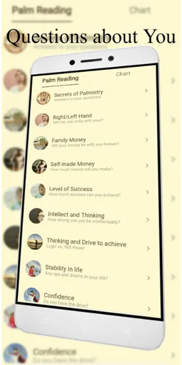 Free Palm Reading Chart screenshot 2