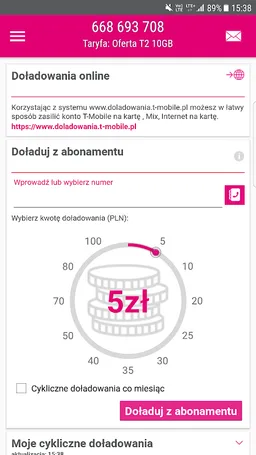 Mój T-Mobile screenshot 6