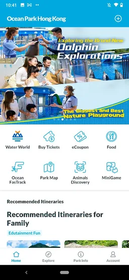 Ocean Park Hong Kong screenshot 1