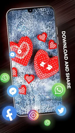 Love wallpapers for phone screenshot 3