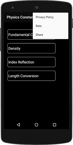 Physics Constant screenshot 2