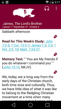SDA Sabbath School Quarterly screenshot 6