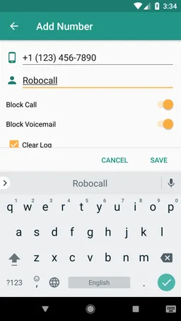 Voicemail & Call Blocker | Blacklist screenshot 2