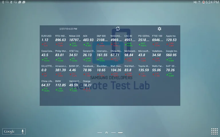 Currency and Stock Widget screenshot 4