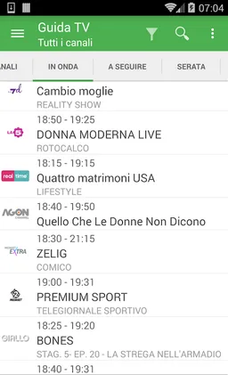 TV Guide Italy FREE screenshot 2