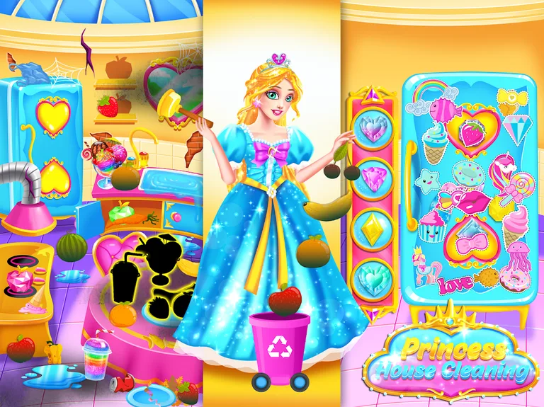 Princess Castle House Cleanup screenshot 2