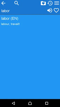 Portuguese English Dictionary screenshot 3