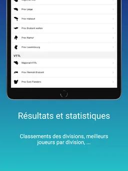 BePing - L'appli de Ping belge screenshot 8