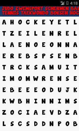 Woordzoeker nederlands screenshot 3