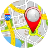 My Location Maps : GPS Latitude Longitude icon