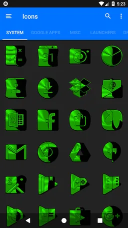 Wicked Green Icon Pack ✨Free✨ screenshot 18