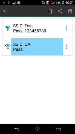 WiFi Password Display (rooted) screenshot 5