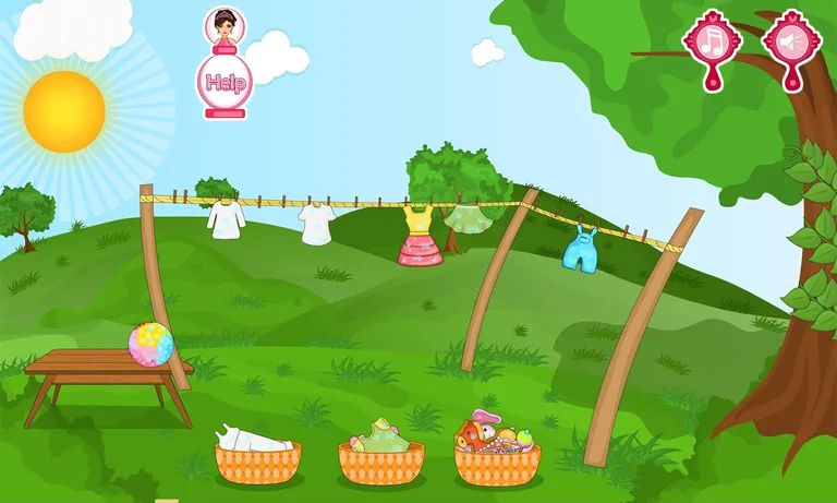 Ironing Princess Dresses screenshot 2