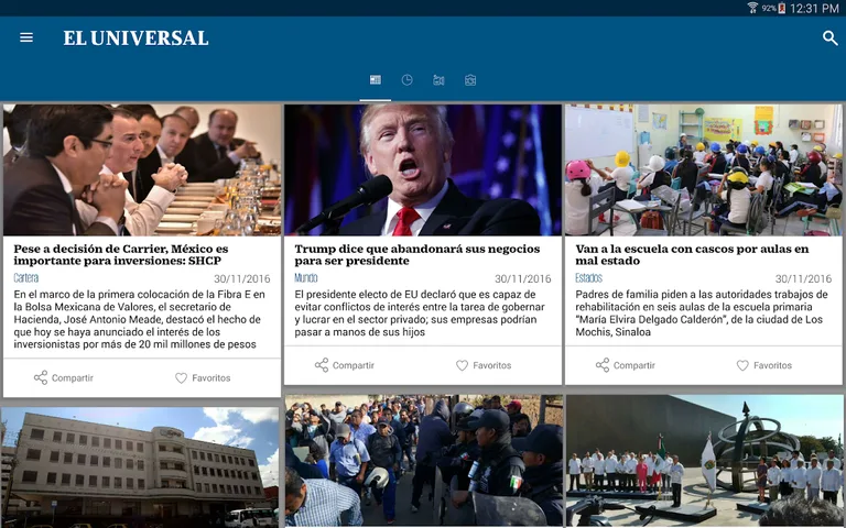 El Universal screenshot 1