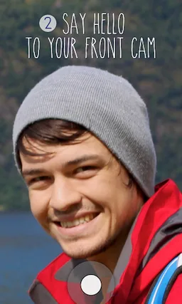 phoTWO - selfie collage camera screenshot 3