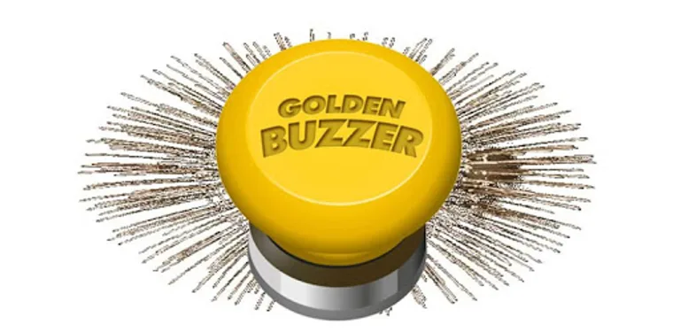 Golden buzzer button cover image
