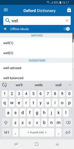 Concise Oxford Thesaurus screenshot 9