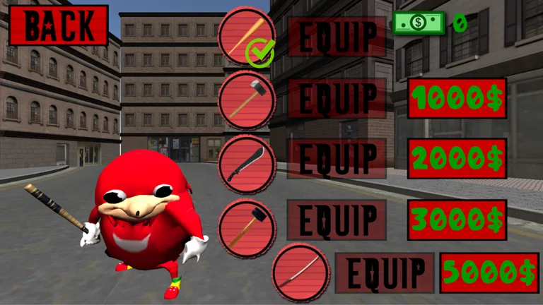 Ugandan Simulator. Knuckles 3D screenshot 5