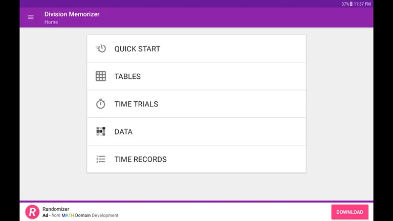 Division Memorizer screenshot 19