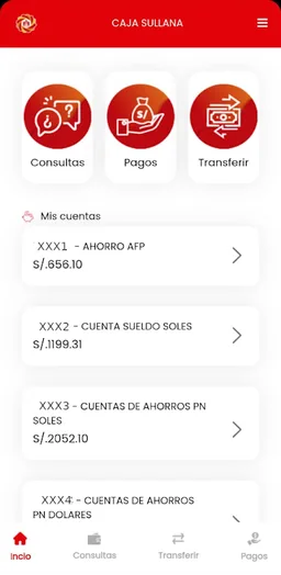 Móvil Caja Sullana screenshot 6