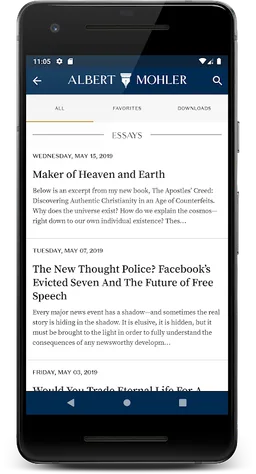 Albert Mohler screenshot 1