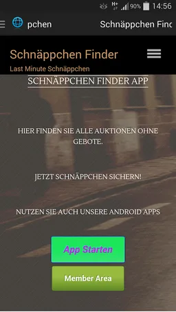 1€ Schnäppchen Finder auf Ebay screenshot 1