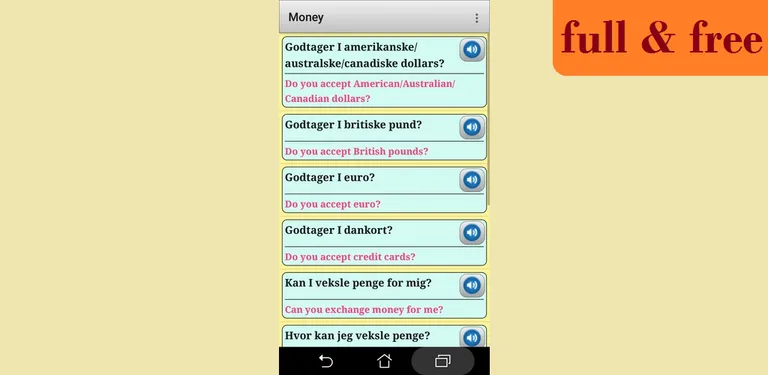 Danish phrasebook and phrases cover image