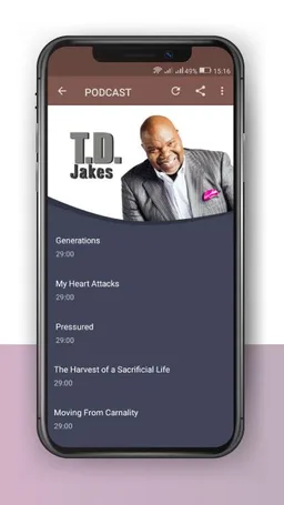 T.D. Jakes Motivation - Sermons and Podcast screenshot 1