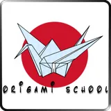 School origami icon