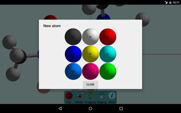 Molecular Constructor screenshot 4