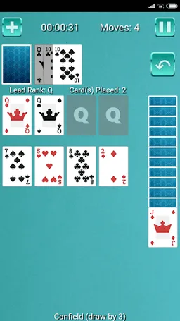 Canfield Solitaire (All Varian screenshot 3