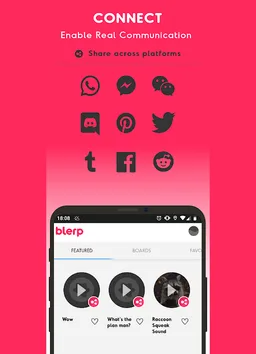 Blerp. Audio Clips, Memes, Quotes & Sound Effects screenshot 2