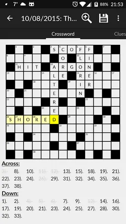 Crossword Toolkit screenshot 4