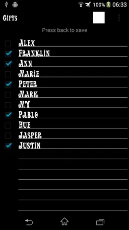 Color Checklist screenshot 8