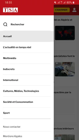 TSA - Tout sur l'Algérie screenshot 2