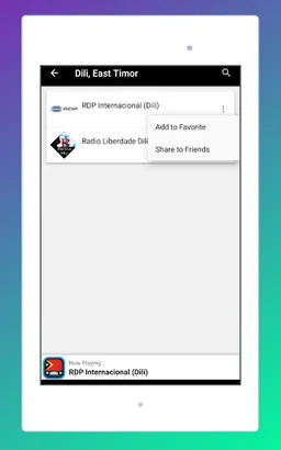 Radio East Timor: Radio Online screenshot 5