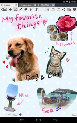 MetaMoJi Note screenshot 10