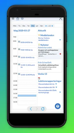 SchoolSoft Personal screenshot 1