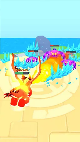 Monster Evolution Run & Battle screenshot 6