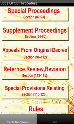 Code of Civil Procedure-India screenshot 2