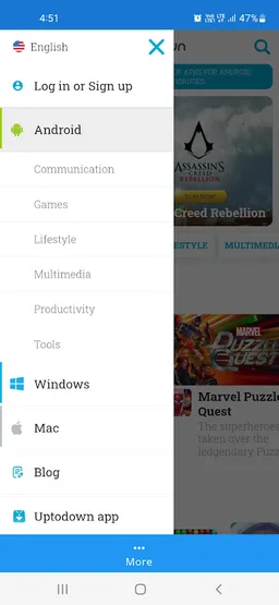 Uptodown screenshot 2