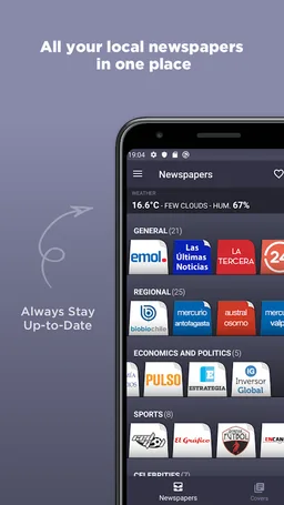 Chilean Newspapers screenshot 1