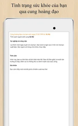 Xem cung hoàng đạo của bạn screenshot 6