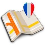 Map of Reunion offline icon