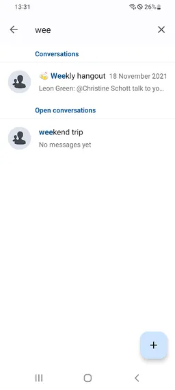 Nextcloud Talk screenshot 2
