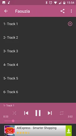 Faouzia mp3 screenshot 4