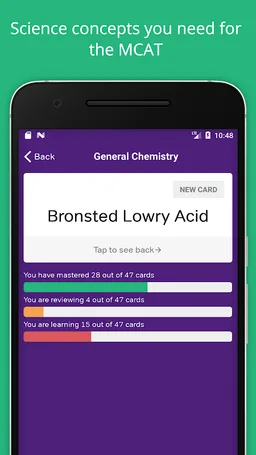 MCAT Prep: MCAT Flashcards screenshot 6